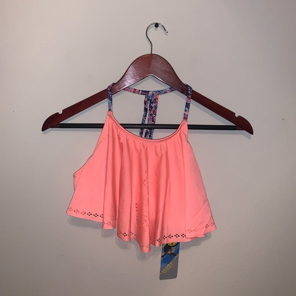 BRAND NWT Girls CDP Sport Pink Bralette size XL - Picture 2 of 9